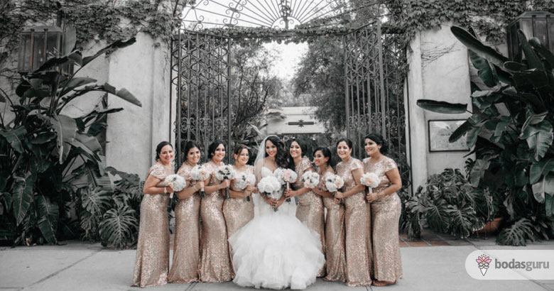 vestidos damas de honor boda mexicana
