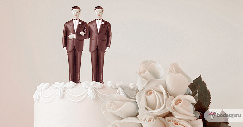 centros de mesa para boda gay
