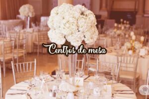 Centros de mesa para boda sencillos y elegantes